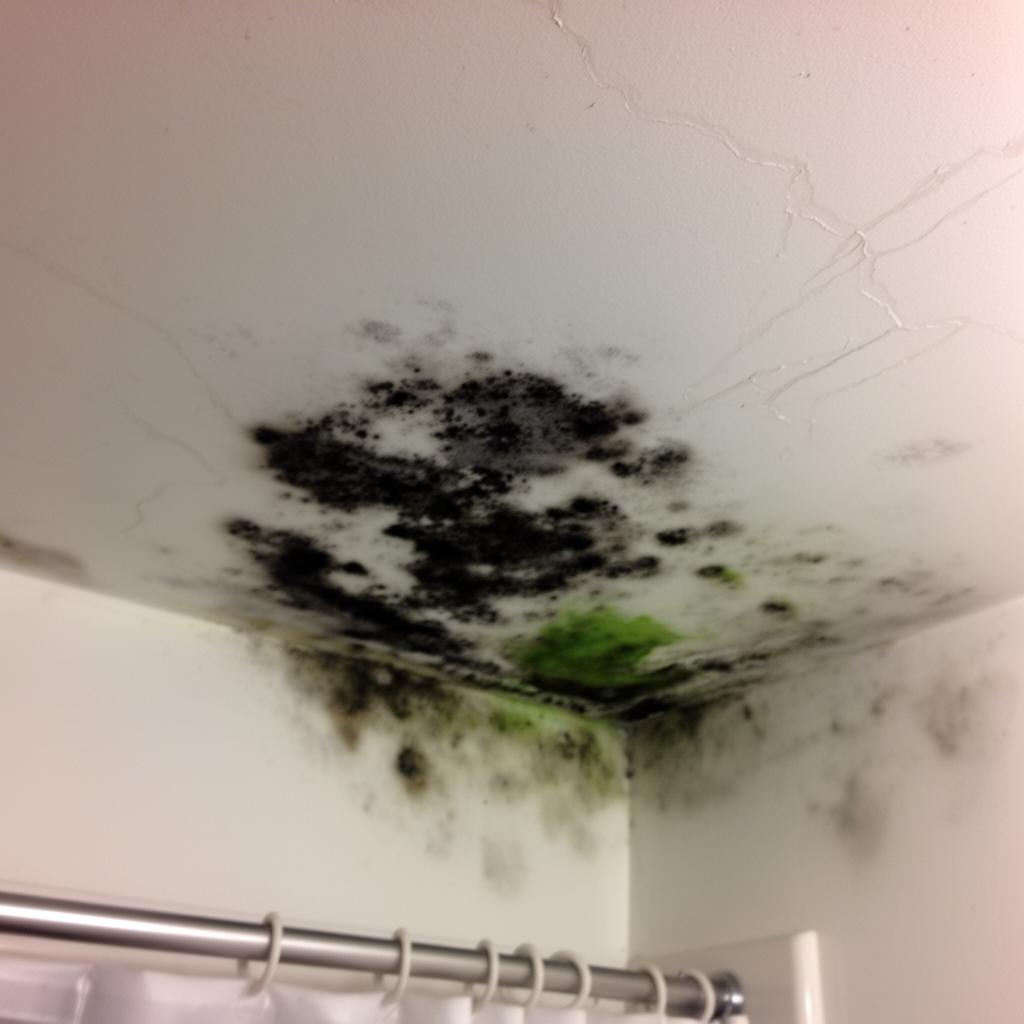 Schimmel an der Decke