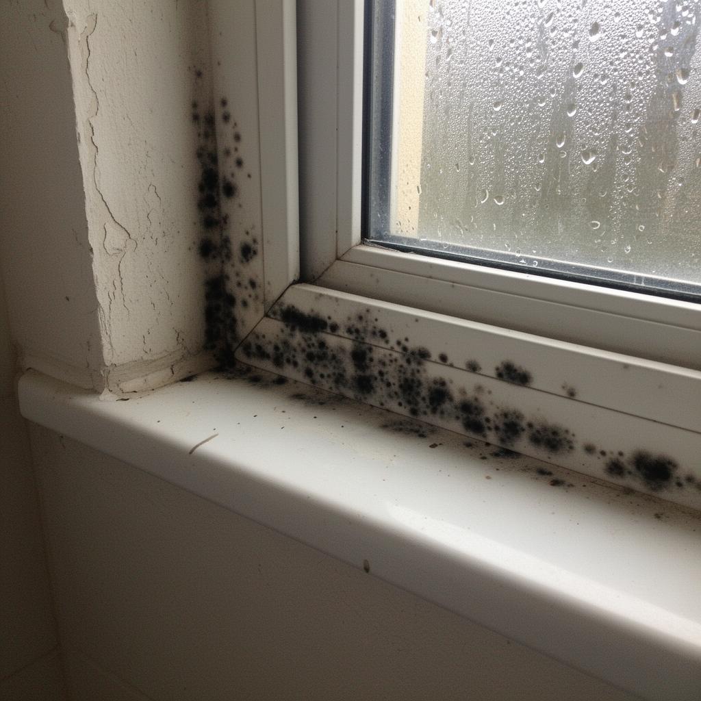 Schimmel am Fenster