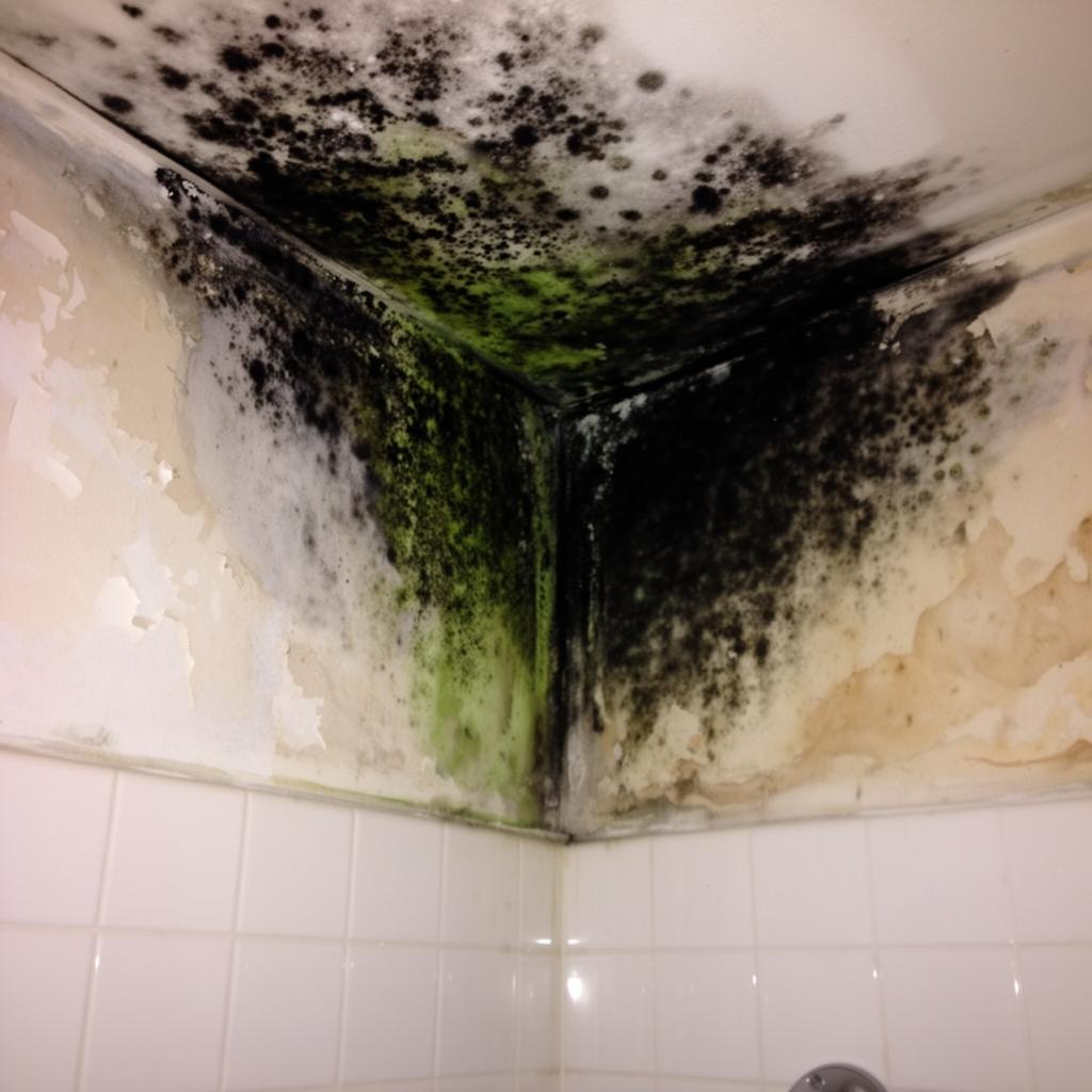Feuchtigkeit und Schimmel im Badezimmer