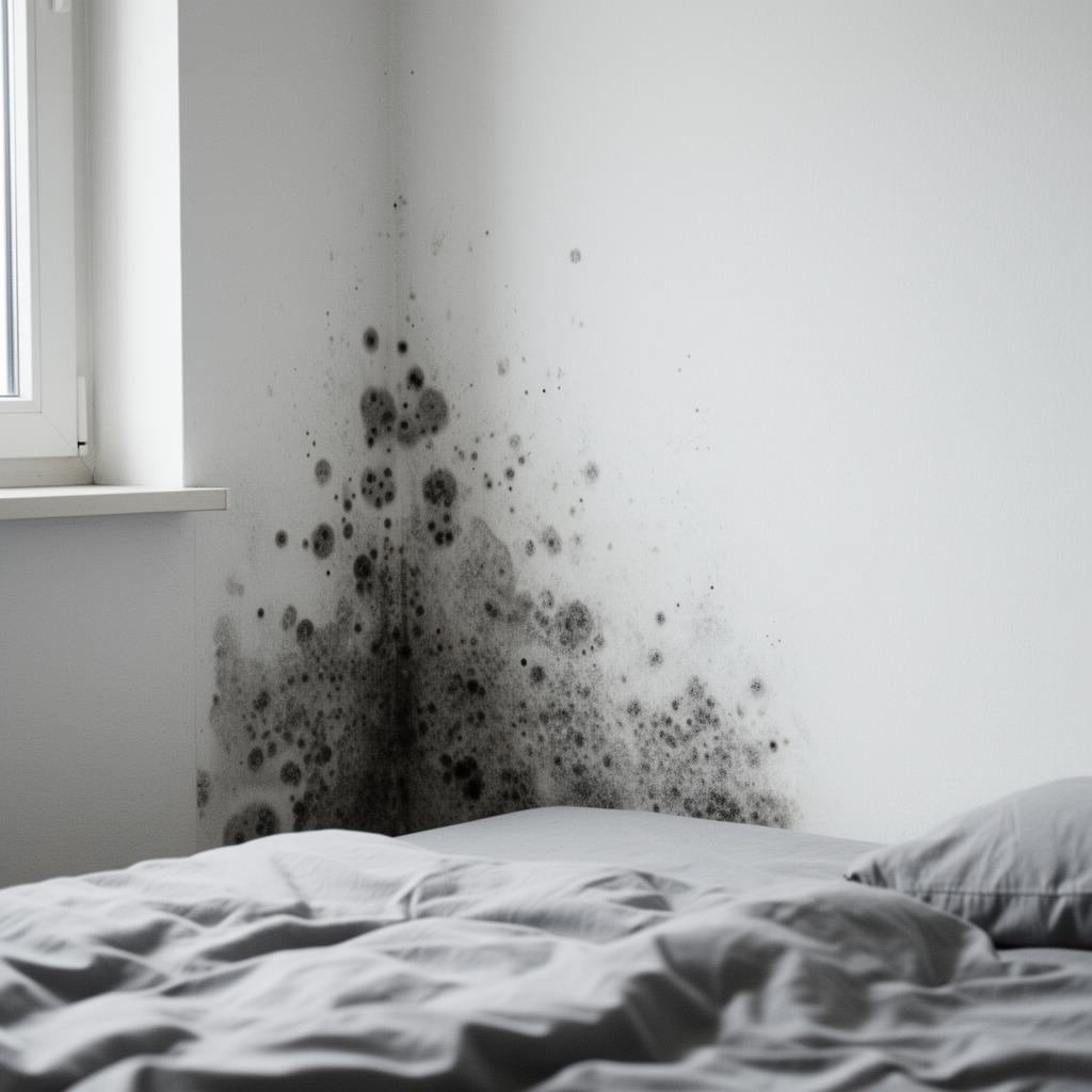 Schimmel im Schlafzimmer