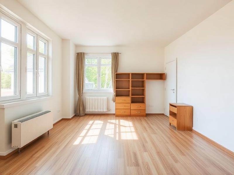 Geräumte Wohnung nach einfühlsamer Haushaltsauflösung