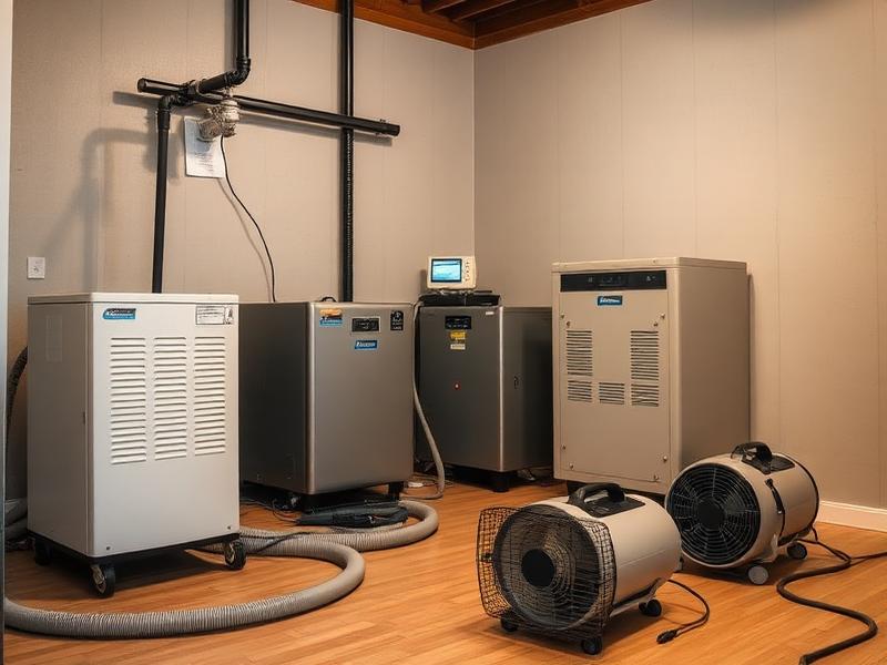 Professionelle Trocknungsgeräte nach Wasserschaden