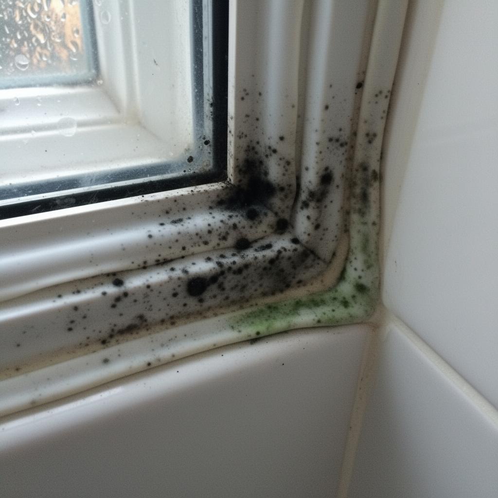 Schimmel an Silikonfugen