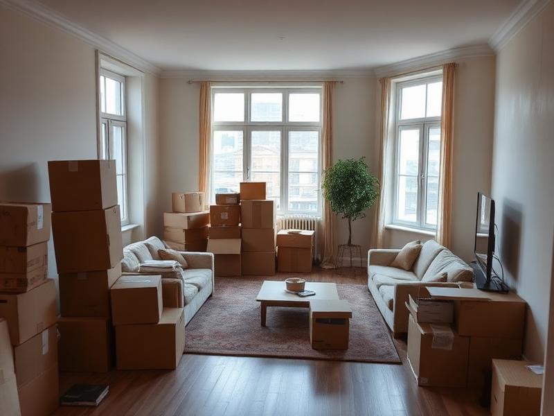 Wohnungsauflösung in Arbeit